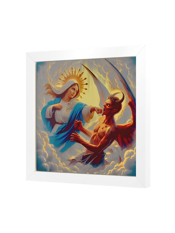 Hail Mary Full of Grace, Punch the Devil in the Face, Wall Art product image (4)
