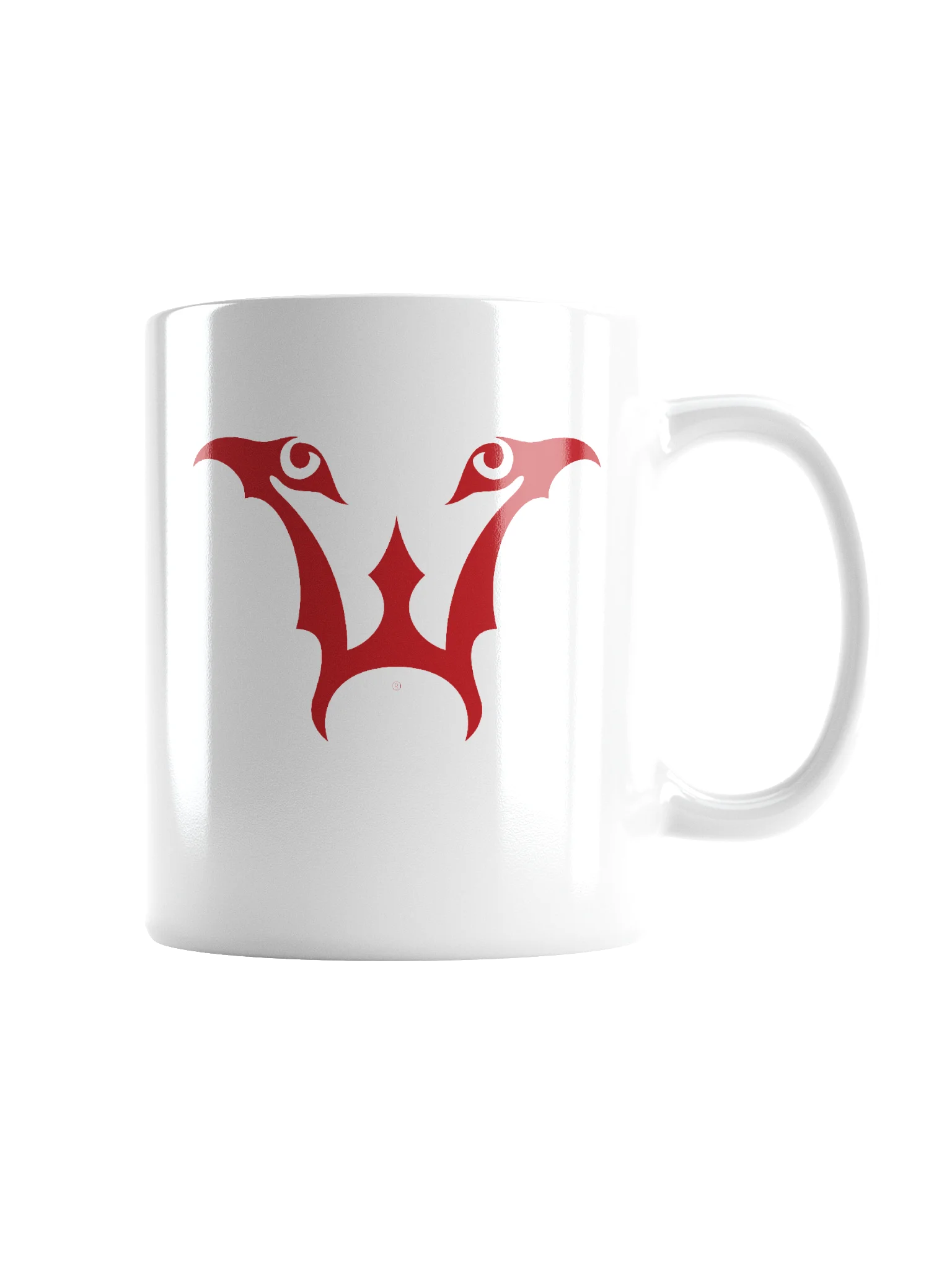 Werwulf™ Red Logo - White Gloss Mug product image (2)