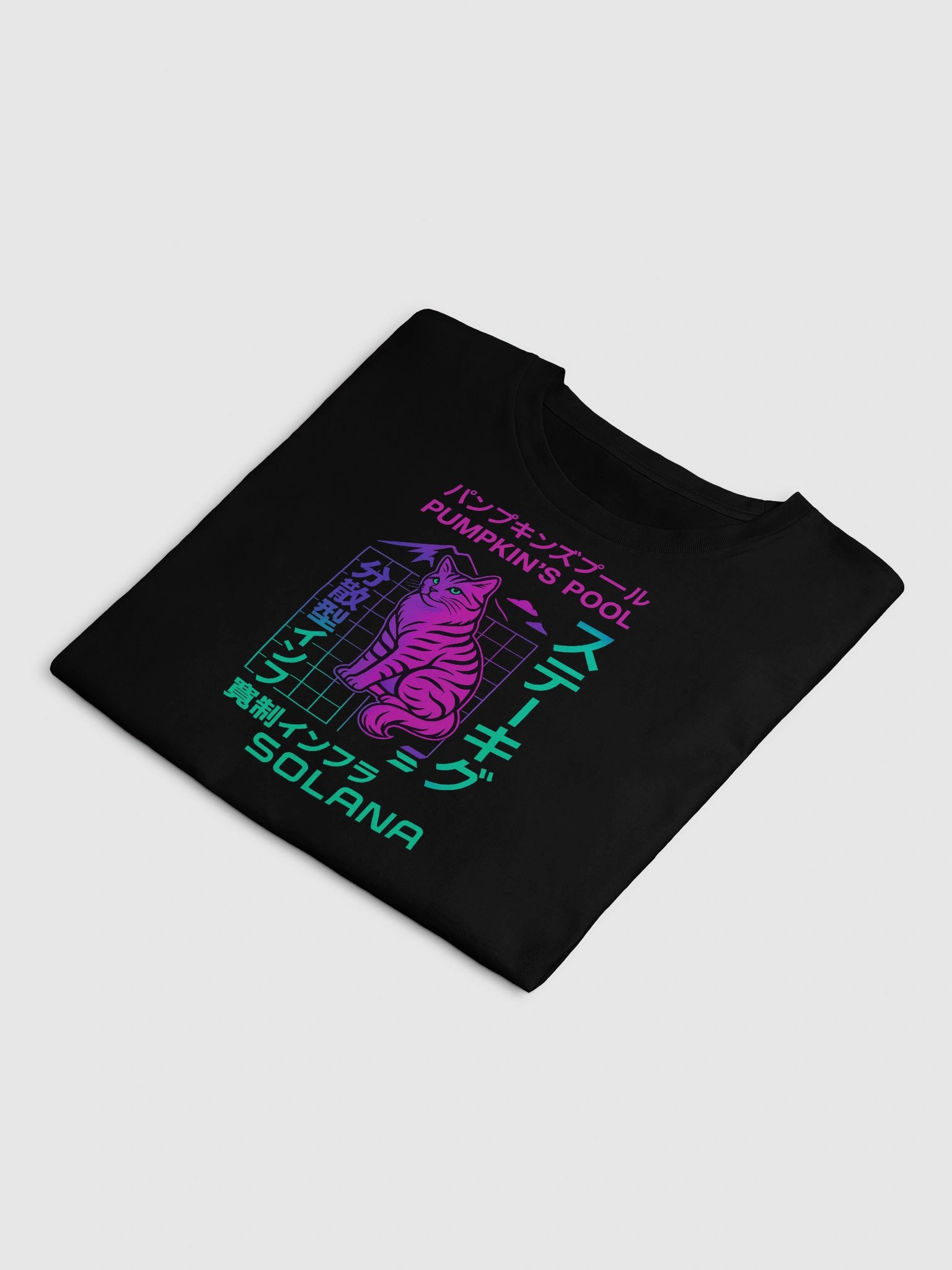 Pumpkin's Japanese Street Art Crop Top product image (4)