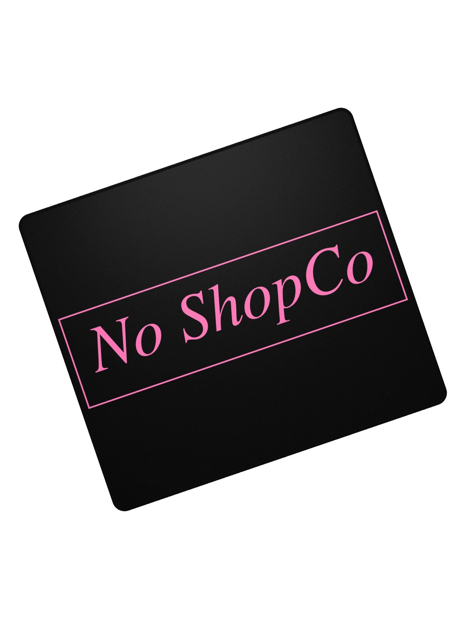 No ShopCo Gaming Mouse Pad - Pink on Black product image (7)