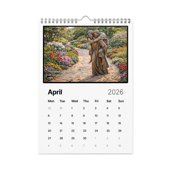 Gardens of Eden 2026 Wall Calendar product image (2)