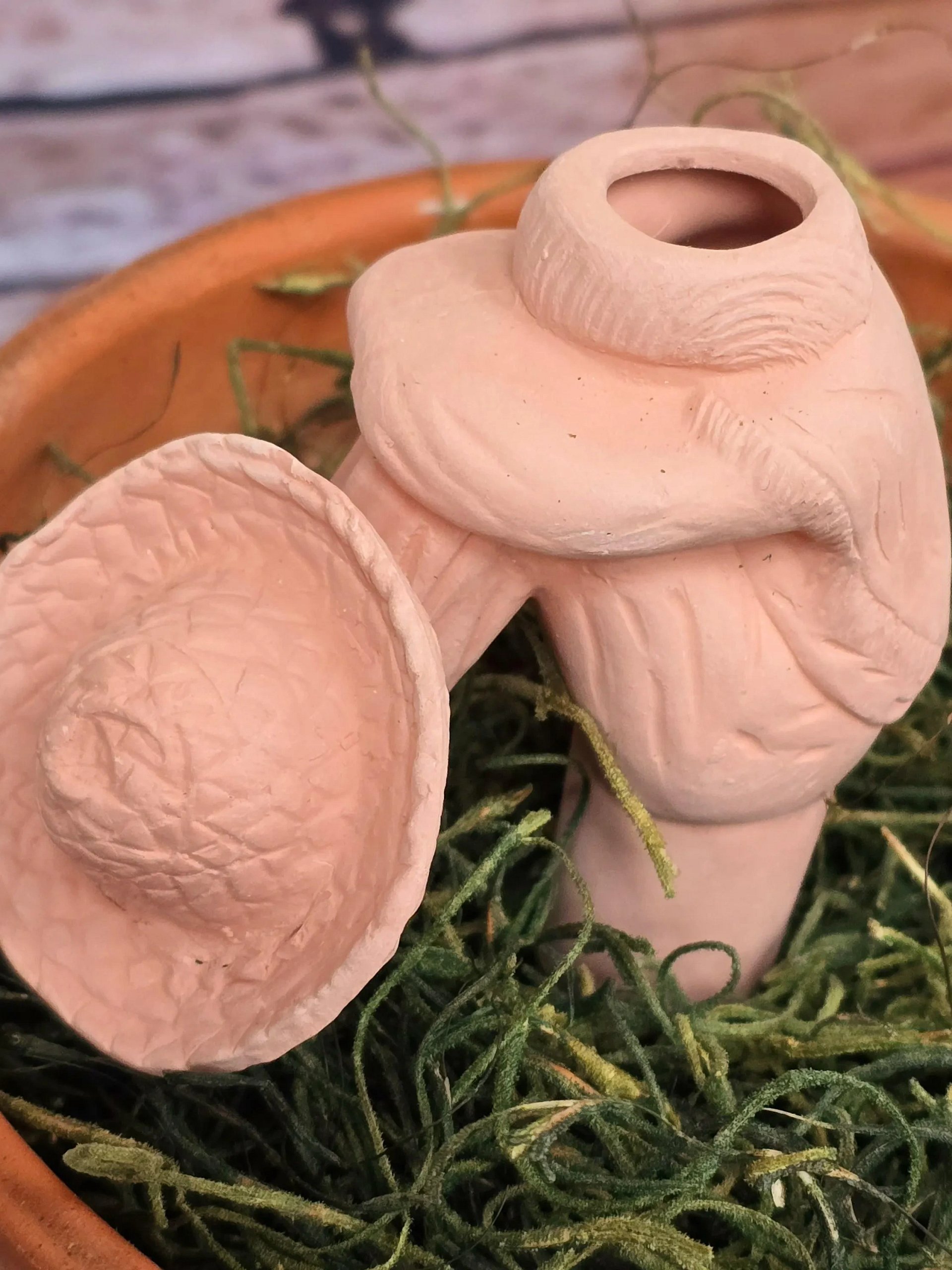 Handcrafted Terracotta Plant Water Spike: Houseplant Pot Sitter product image (6)