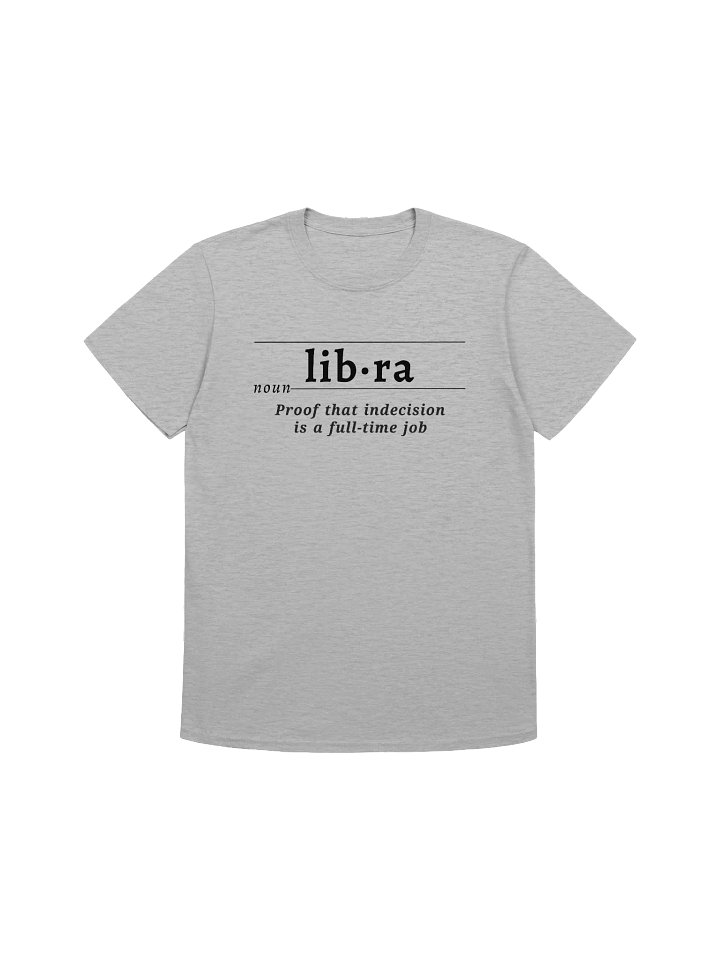 Libra Def Unisex Tee v1 product image (1)