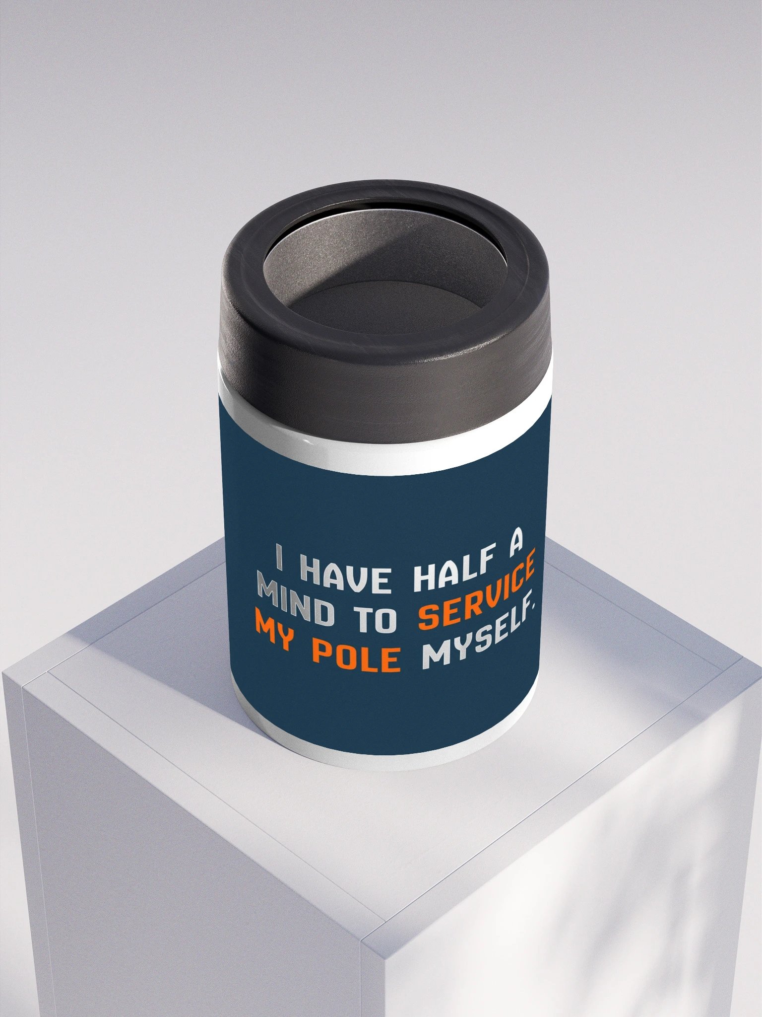 Half a Mind Steel Koozie product image (4)