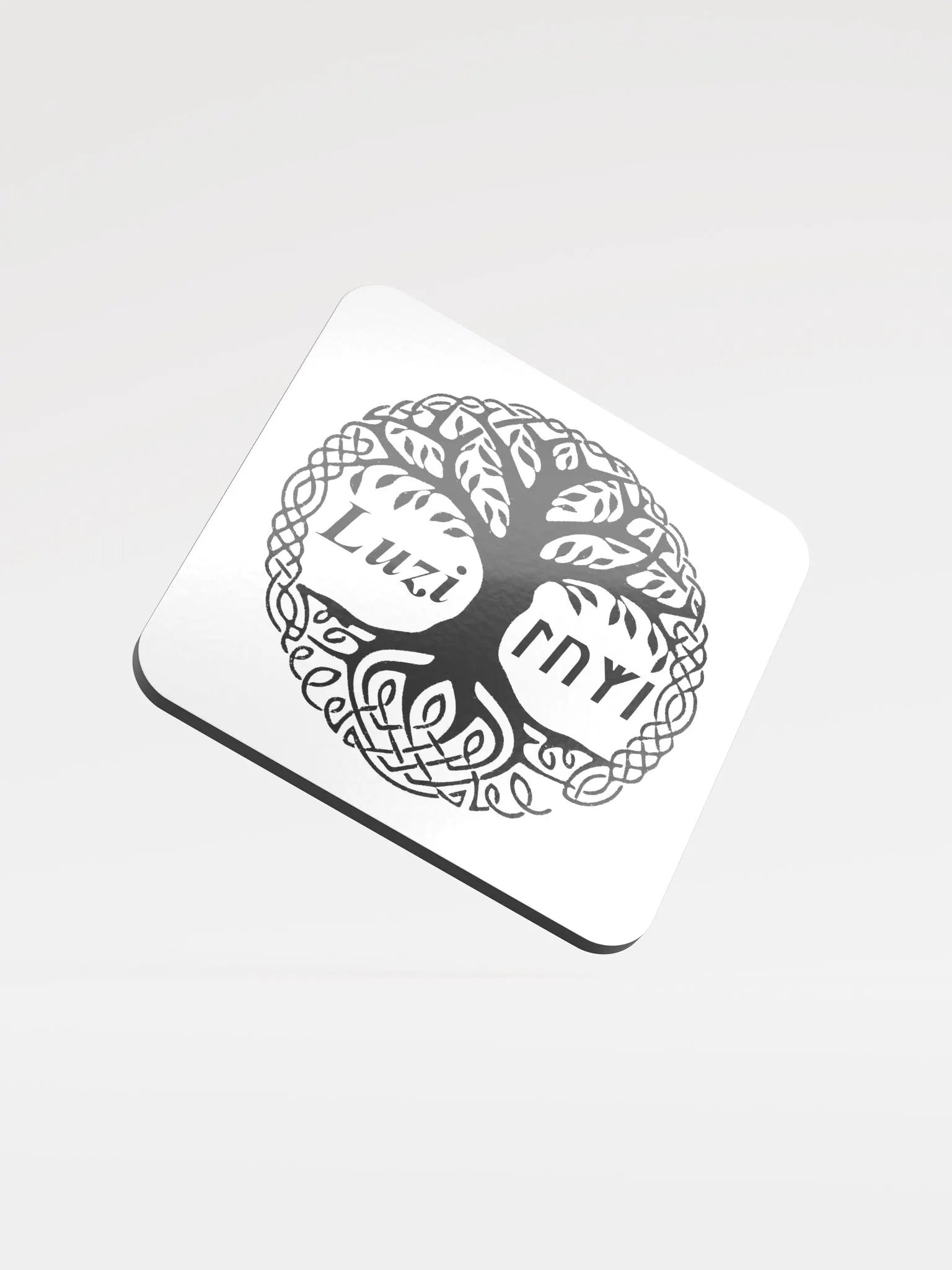 Lebensbaum | Luzi Logo | Bierdeckel product image (1)