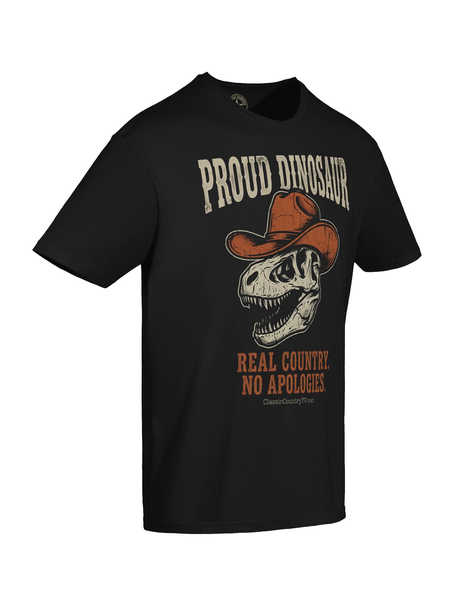 Proud Dinosaur Tee — Classic Country TV Outlaw Series product image (6)