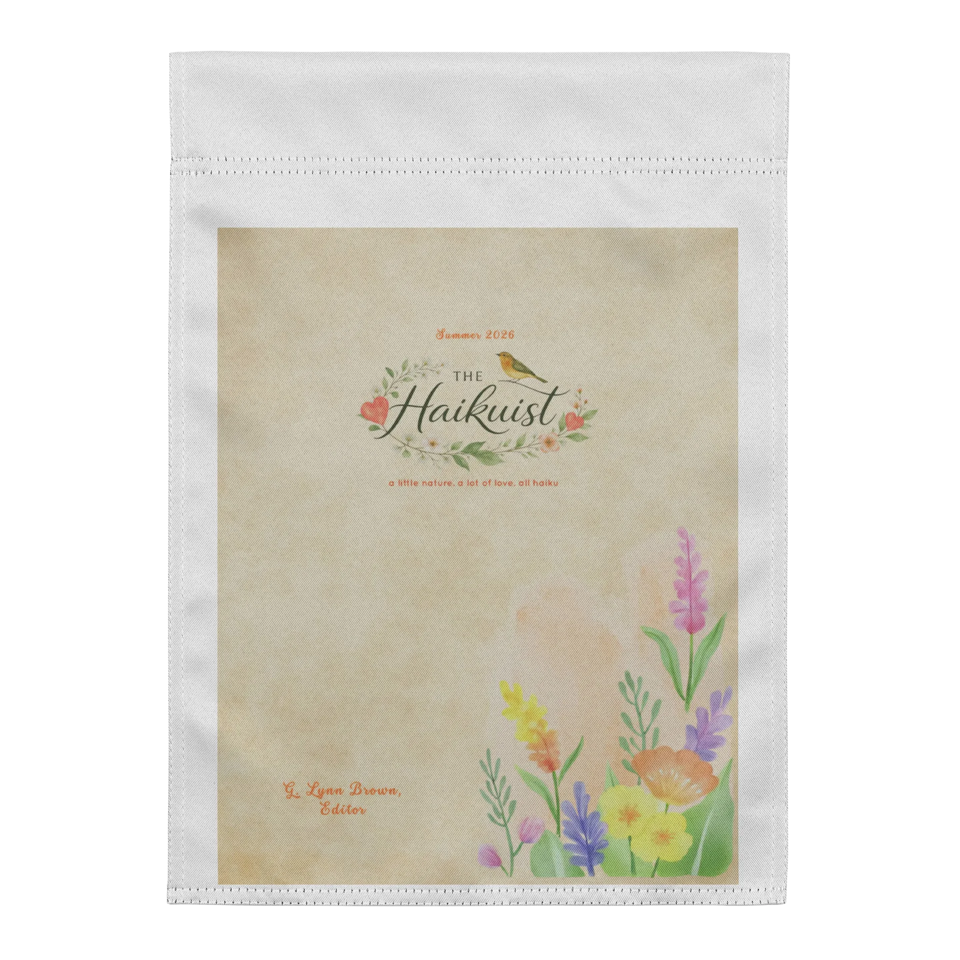 THE HAIKUIST Garden Flag FRONT AND BACK COVERS product image (1)