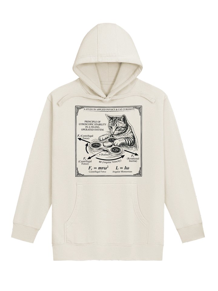 "Applied Cat Physics" Technical Hoodie product image (1)
