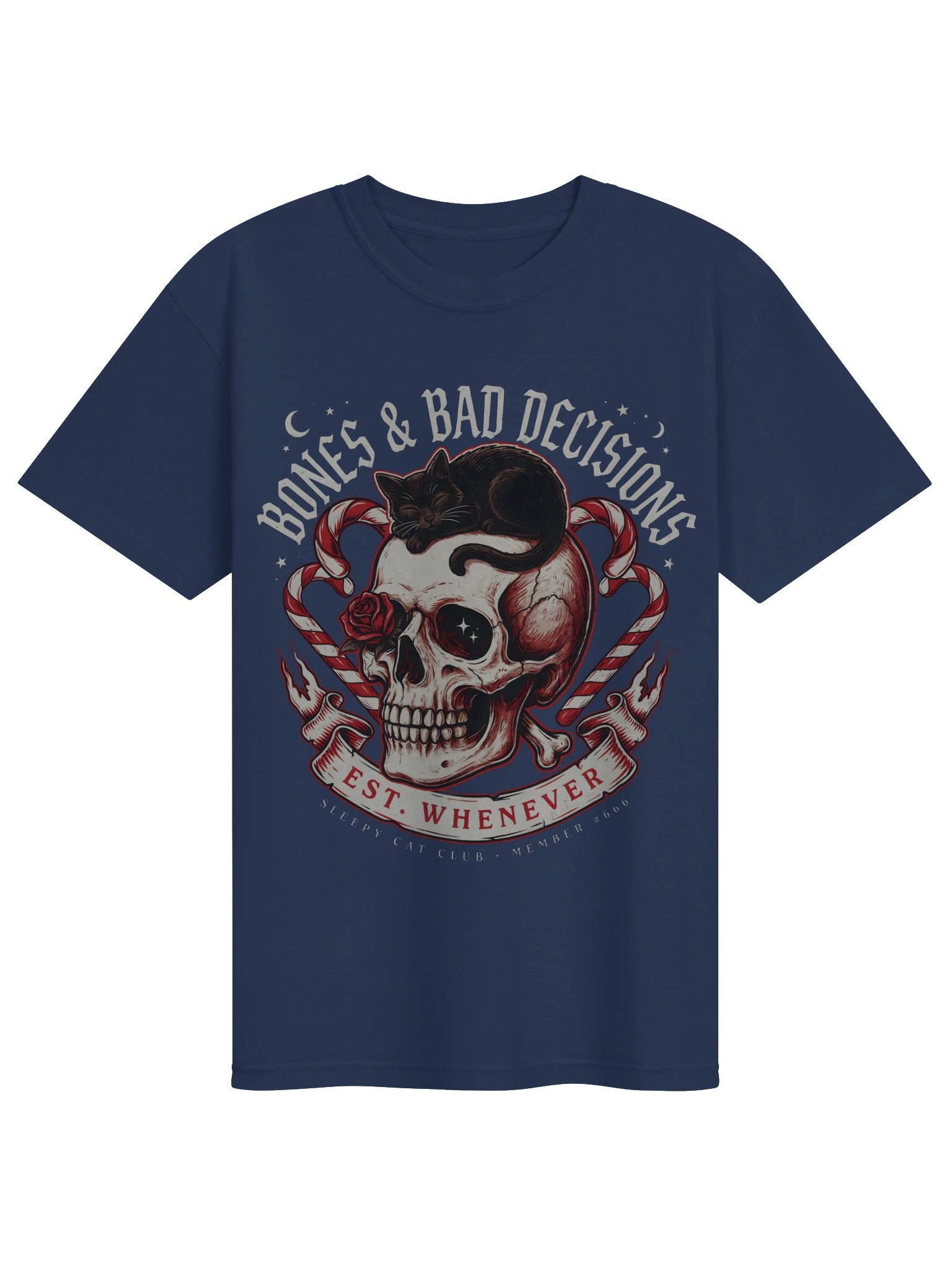 Bones & Bad Decisions Comfort Colors T-Shirt product image (1)