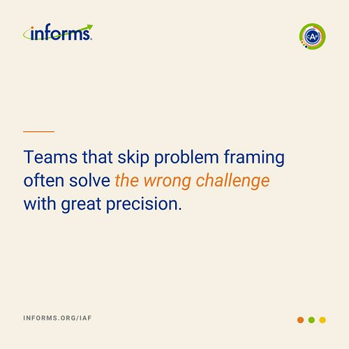 This is what the INFORMS Analytics Framework exists to prevent.

It breaks analytics work into 43 tasks across seven stages, ...