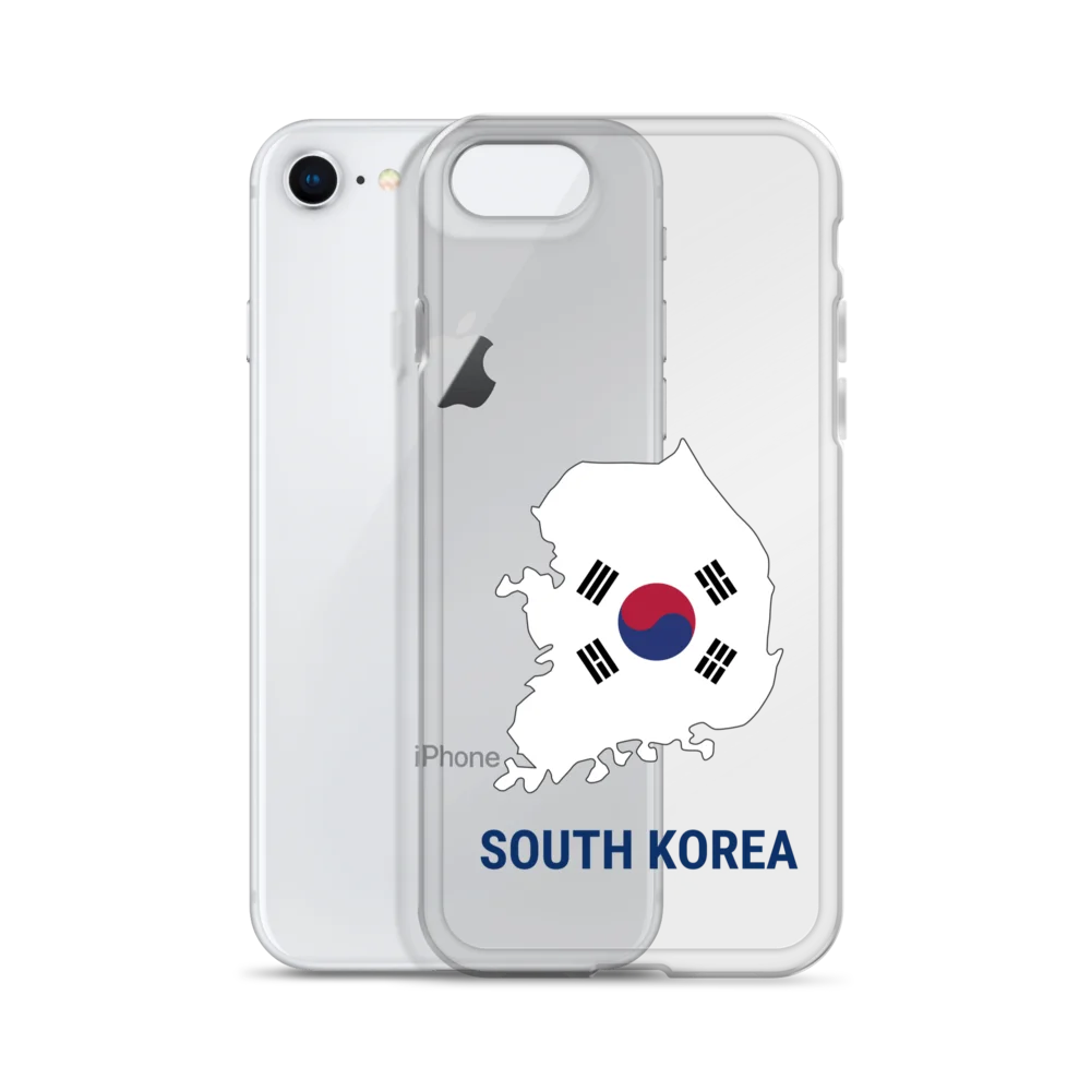 South Korea 2026 World Cup Flag iPhone Tough Case - South Korea Soccer Phone Cover - Dual Layer Protective Case product image (2)