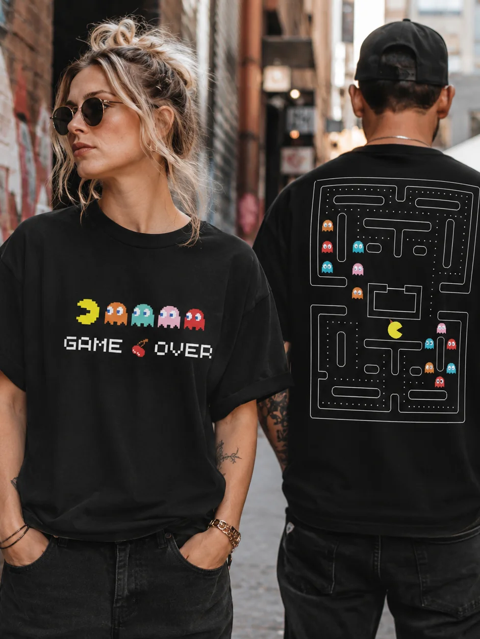 Retro Pac-Man Game Over Tee product image (1)