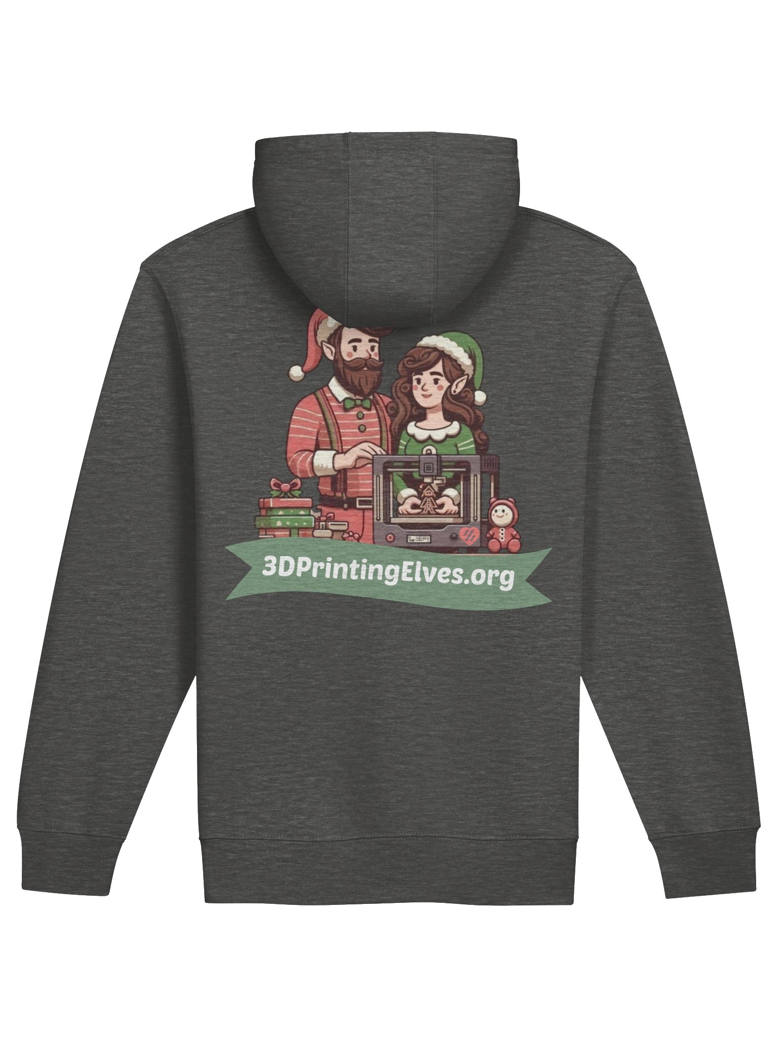 3D Printing Elves - Hoodie product image (2)