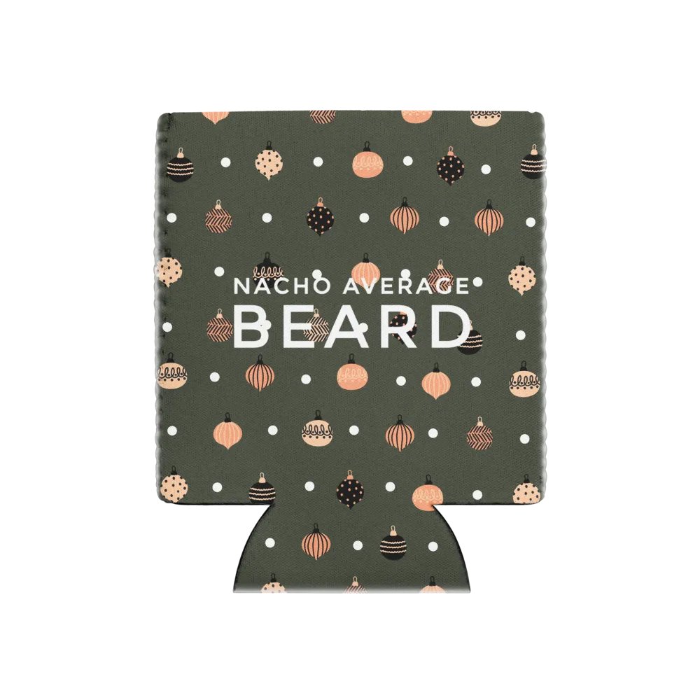 Coozie Can Cooler (Design: Nacho Average Beard) product image (1)