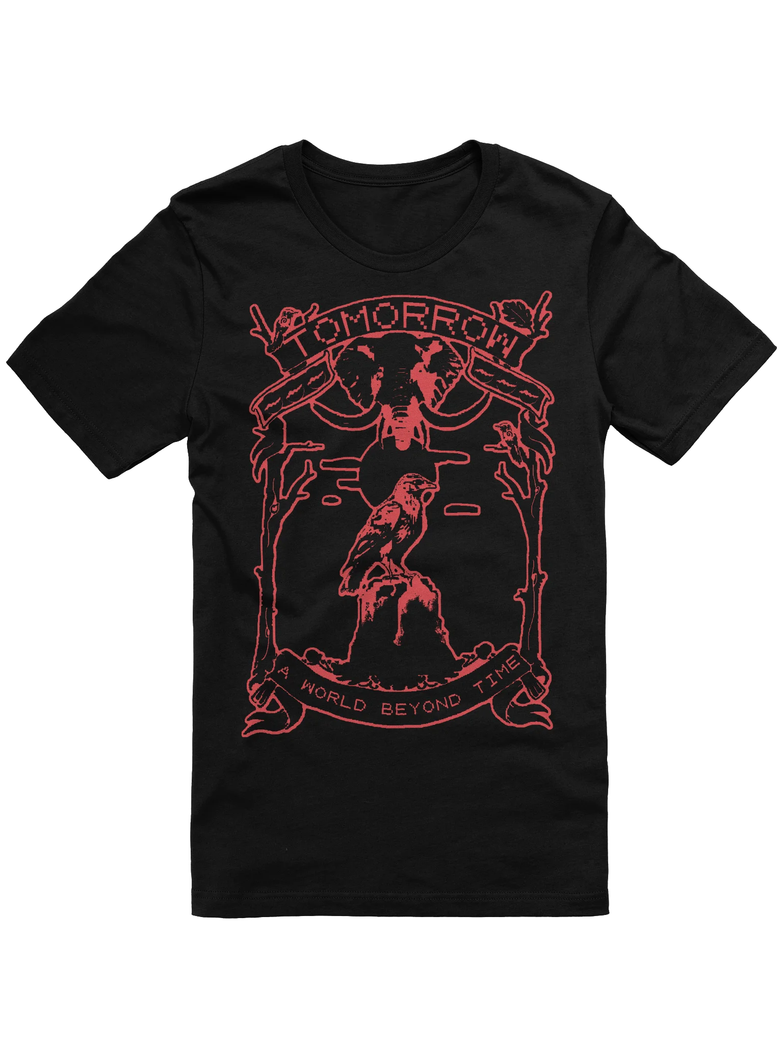 Tomorrow Unisex T-Shirt (Red) product image (1)