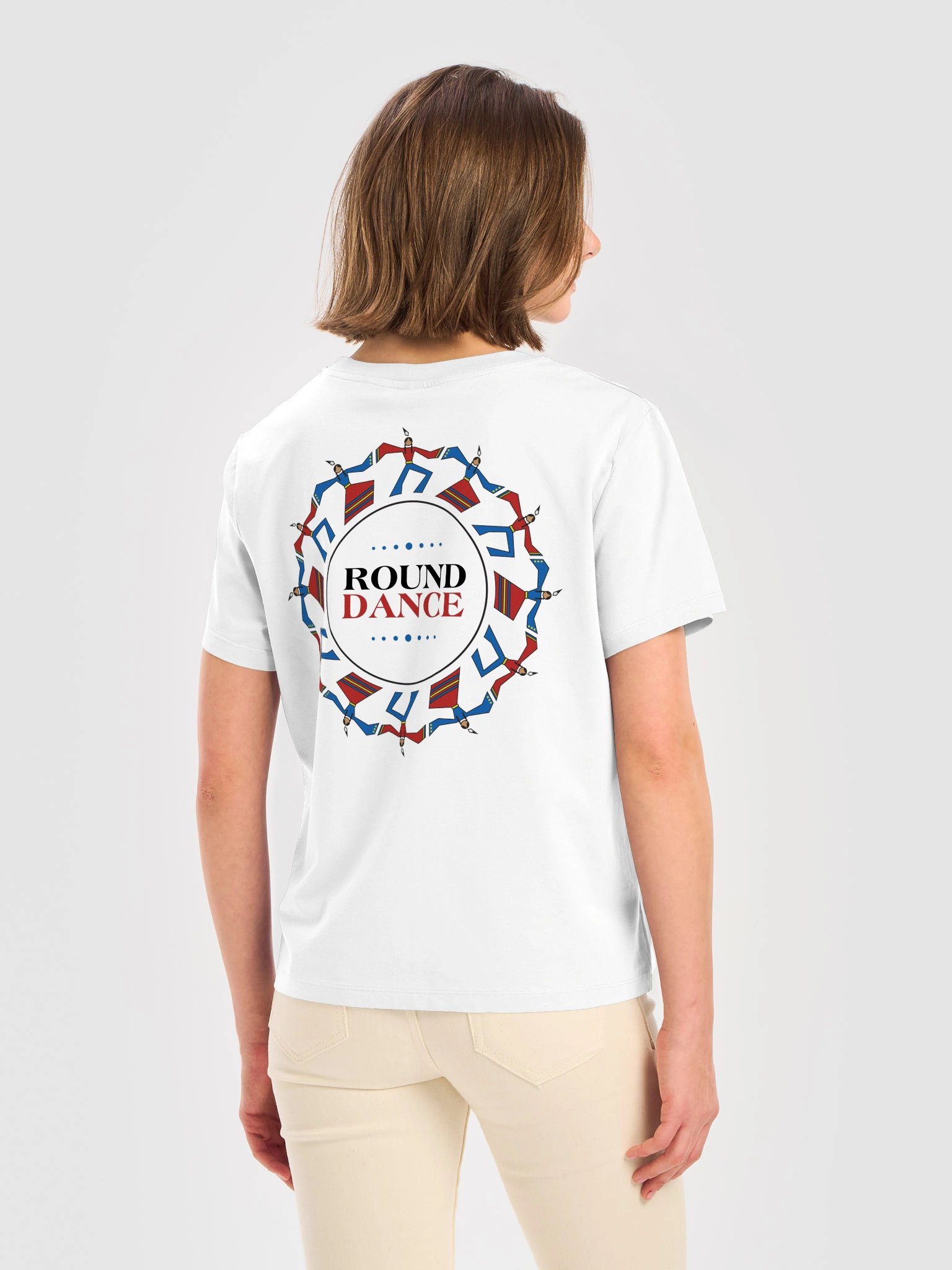 Round Dance Womens Graphic Tee product image (7)
