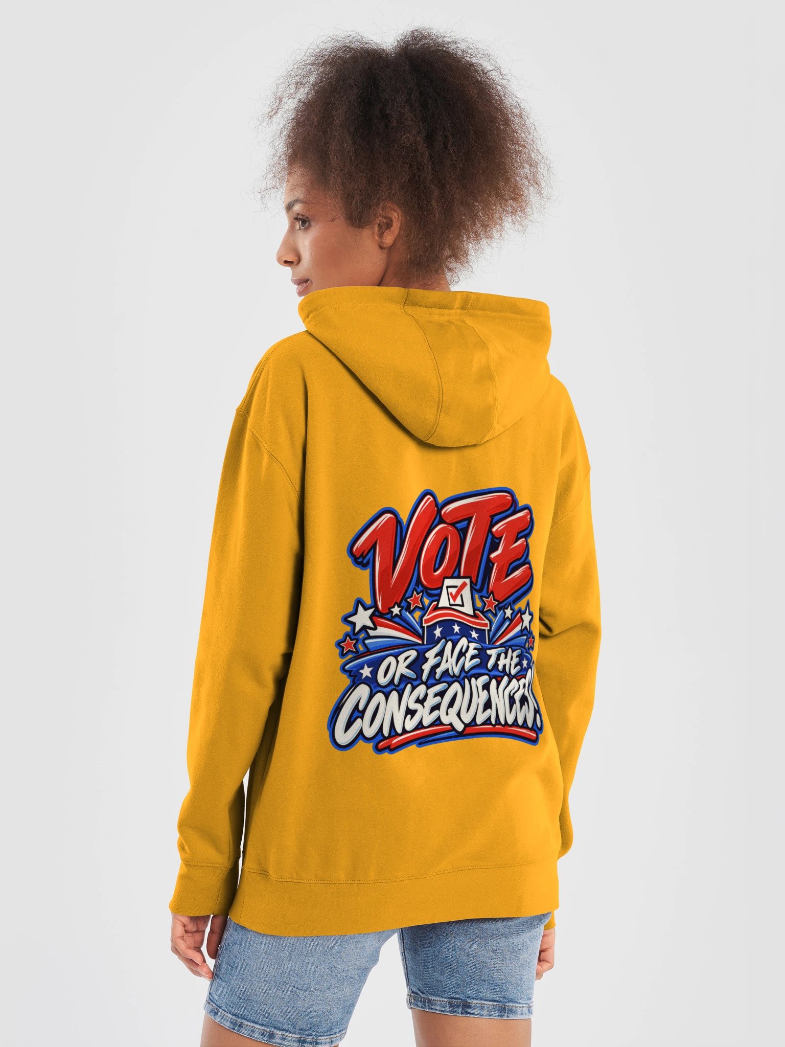king-Spin Products Join Front and Vote Back Hoodie product image (30)