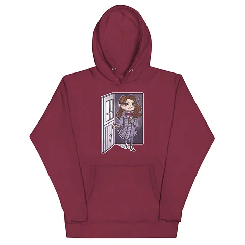 Rich White Cartoon Lady Hoodie product image (2)