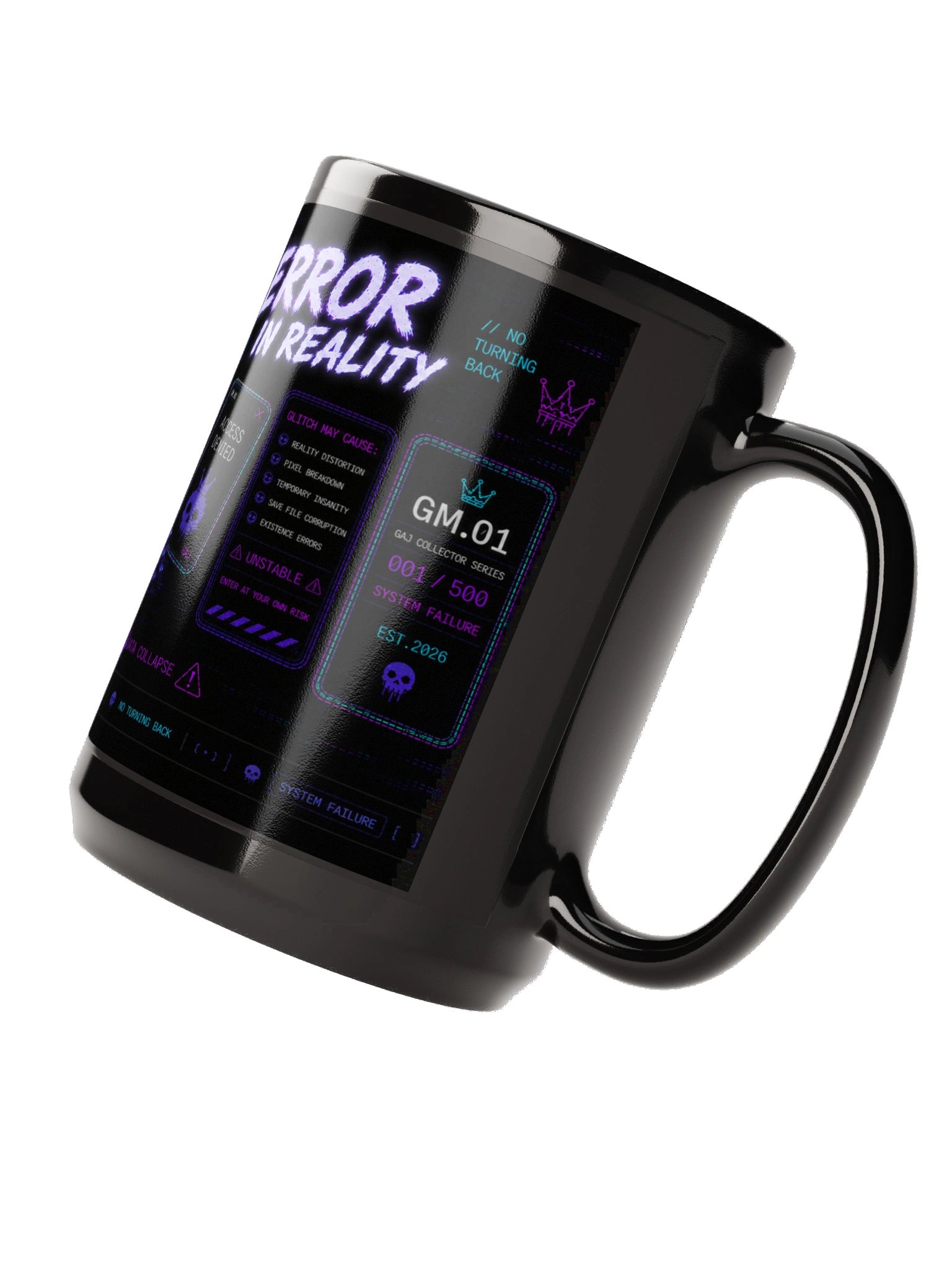GAJ - GM.01 - Glitch Mode - Gaming Mug product image (4)