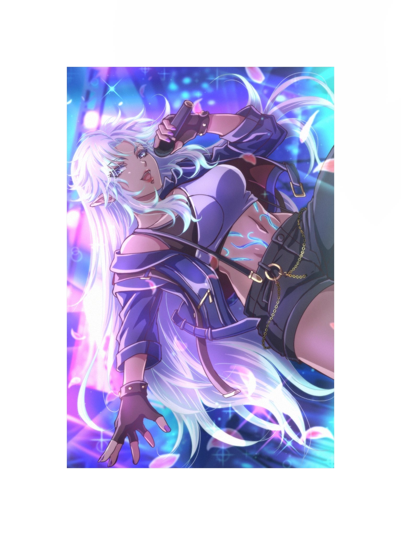 "Starlit Bloom" Matte Paper Poster product image (7)