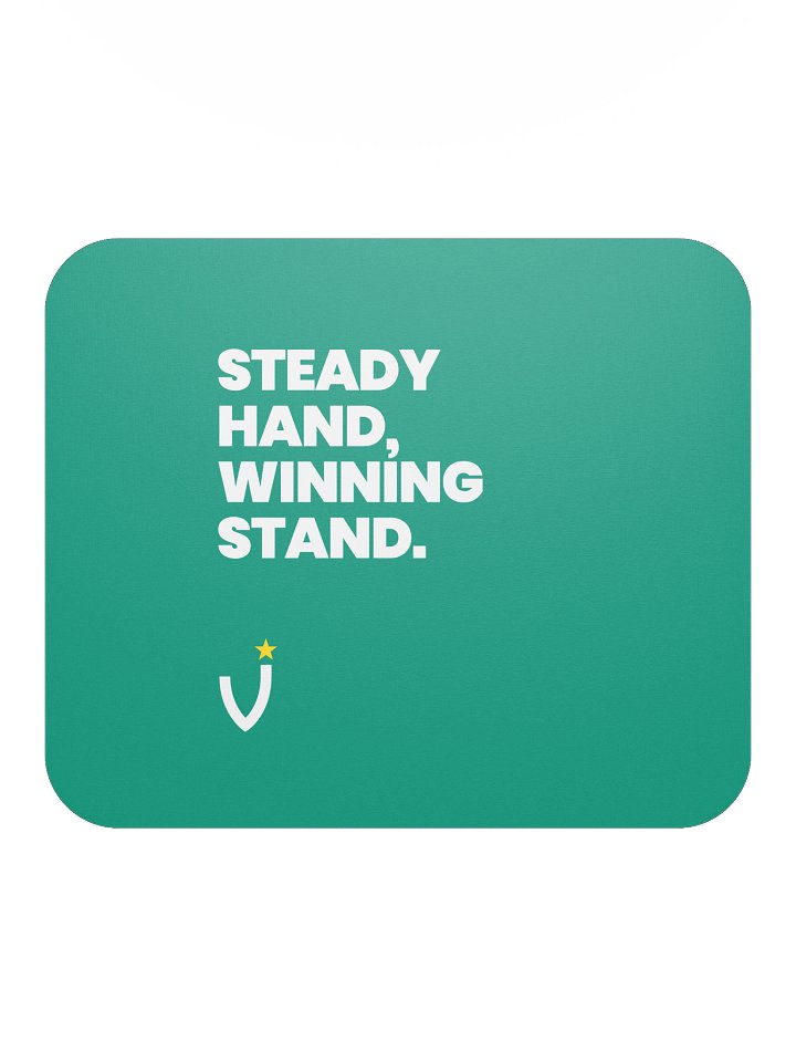 STEADY HAND, WINNING STAND Classic Mouse Pad product image (1)
