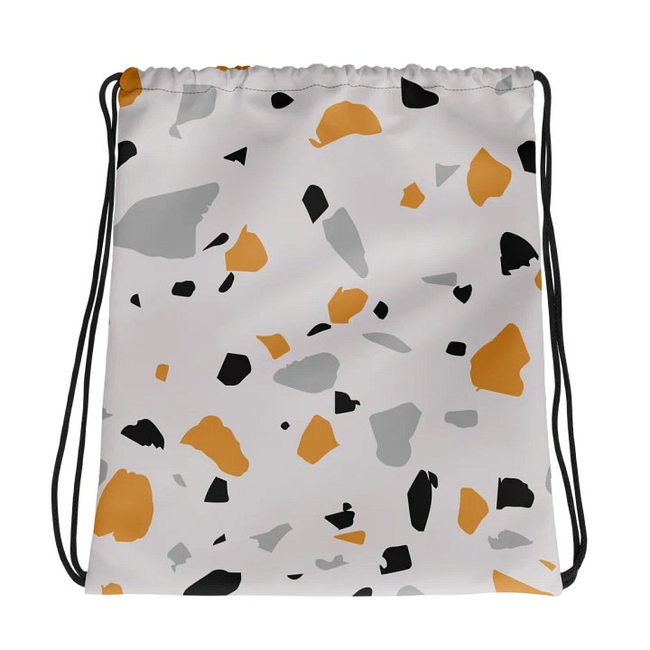 Terrazzo Dreams All-Over Drawstring Bag product image (2)