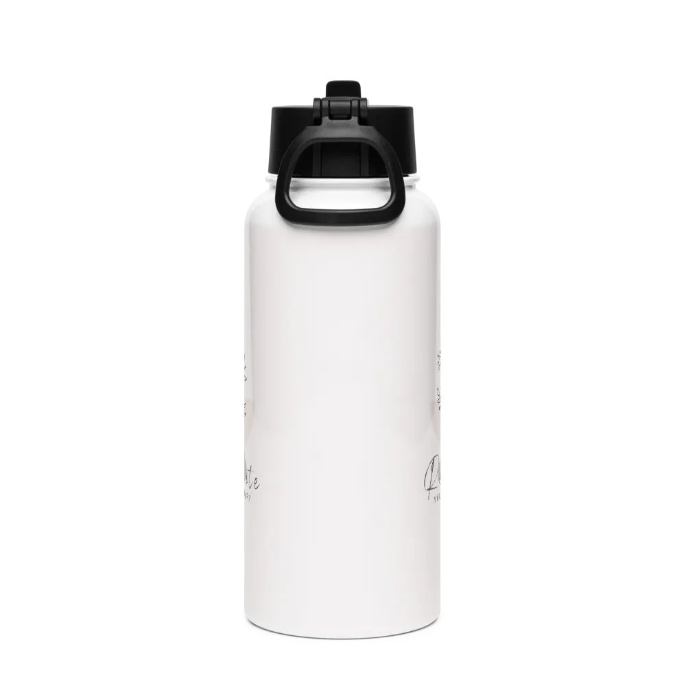 Stainless Steel Water Bottle with a Straw Lid SWFB0124 product image (4)