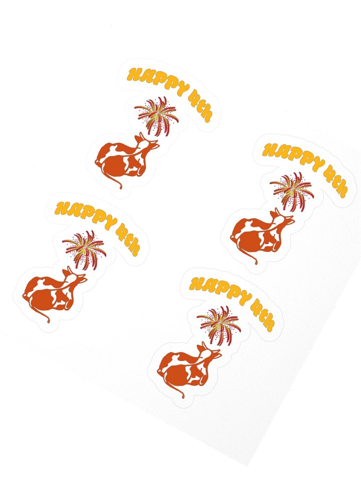 Happy 4th - Sticker product image (2)