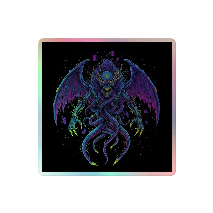 Neonspindle Wraith Holographic Sticker Set product image (2)