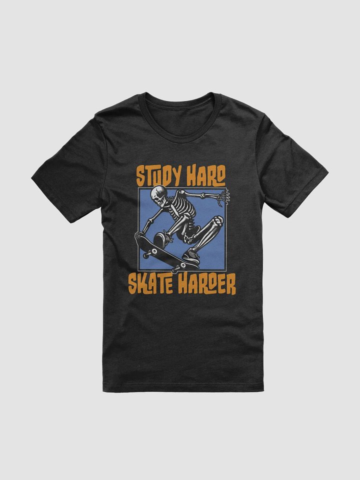 Study Hard, Skate Harder – The Ultimate Student Skater Tee product image (1)