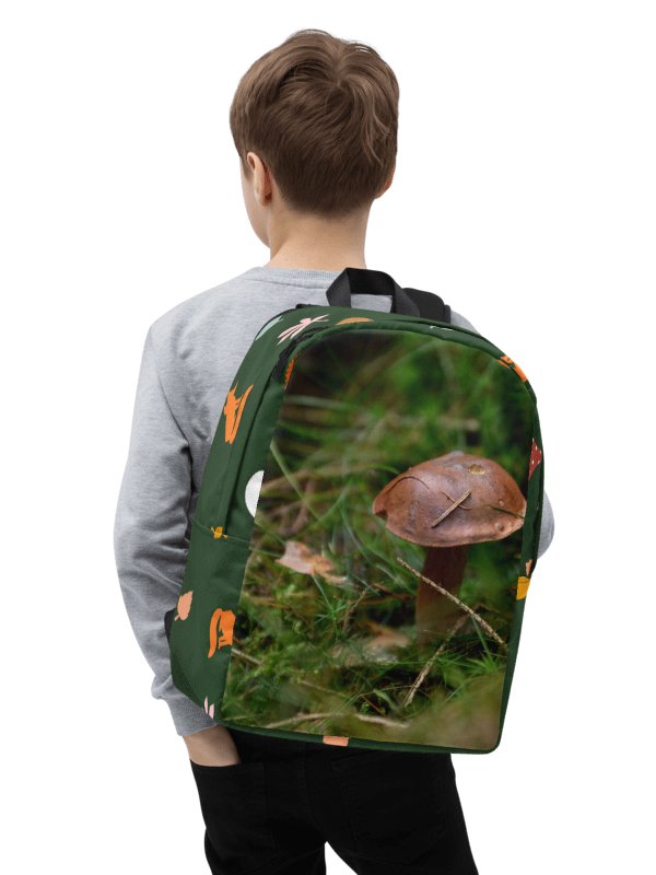 Design-backpack - Mushroom in the moss product image (1)