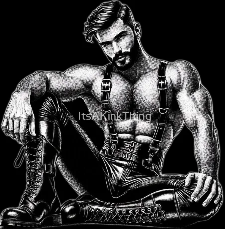 Gay Gods - Oh Boy! Leather Bar Pride Berlin Graphic Design product image (1)