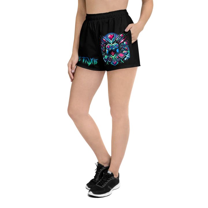 Gaming 4-Life Charity Edition Women's Athletic Shorts product image (2)