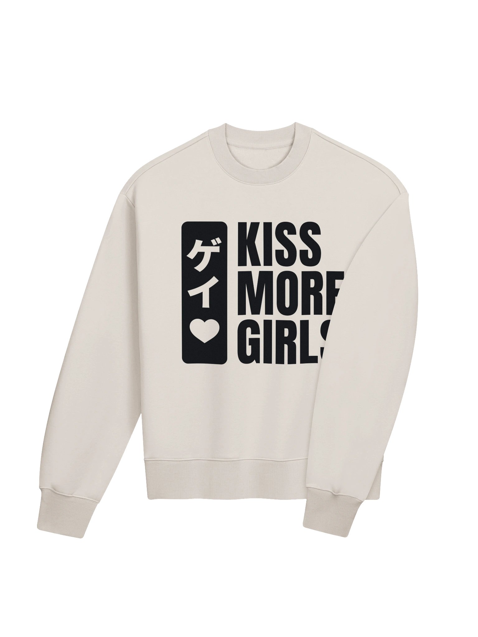 GAY | KISS MORE GIRLS - HEAVY WEIGHT CREWNECK product image (4)
