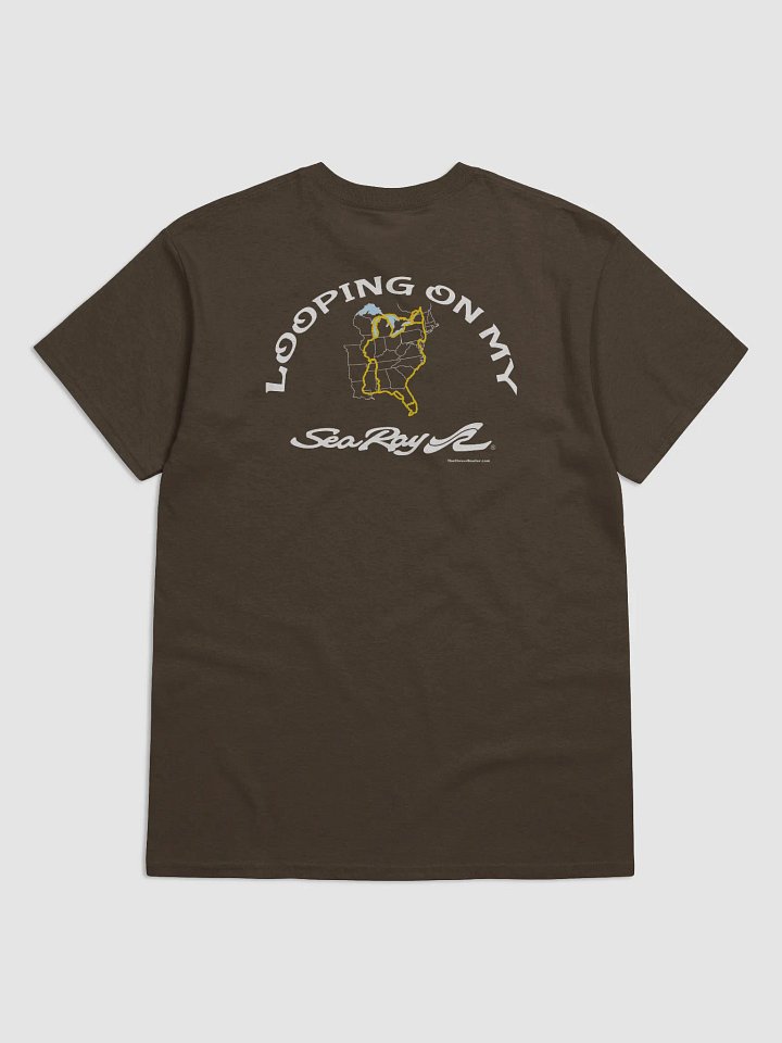 Looping On My Sea Ray - T-Shirt - Dark Shirt w/White Logo product image (1)