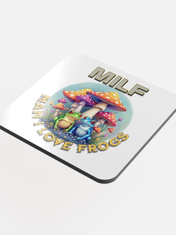 MILF Man I Love Frogs Funky Glossed Coaster Set product image (1)