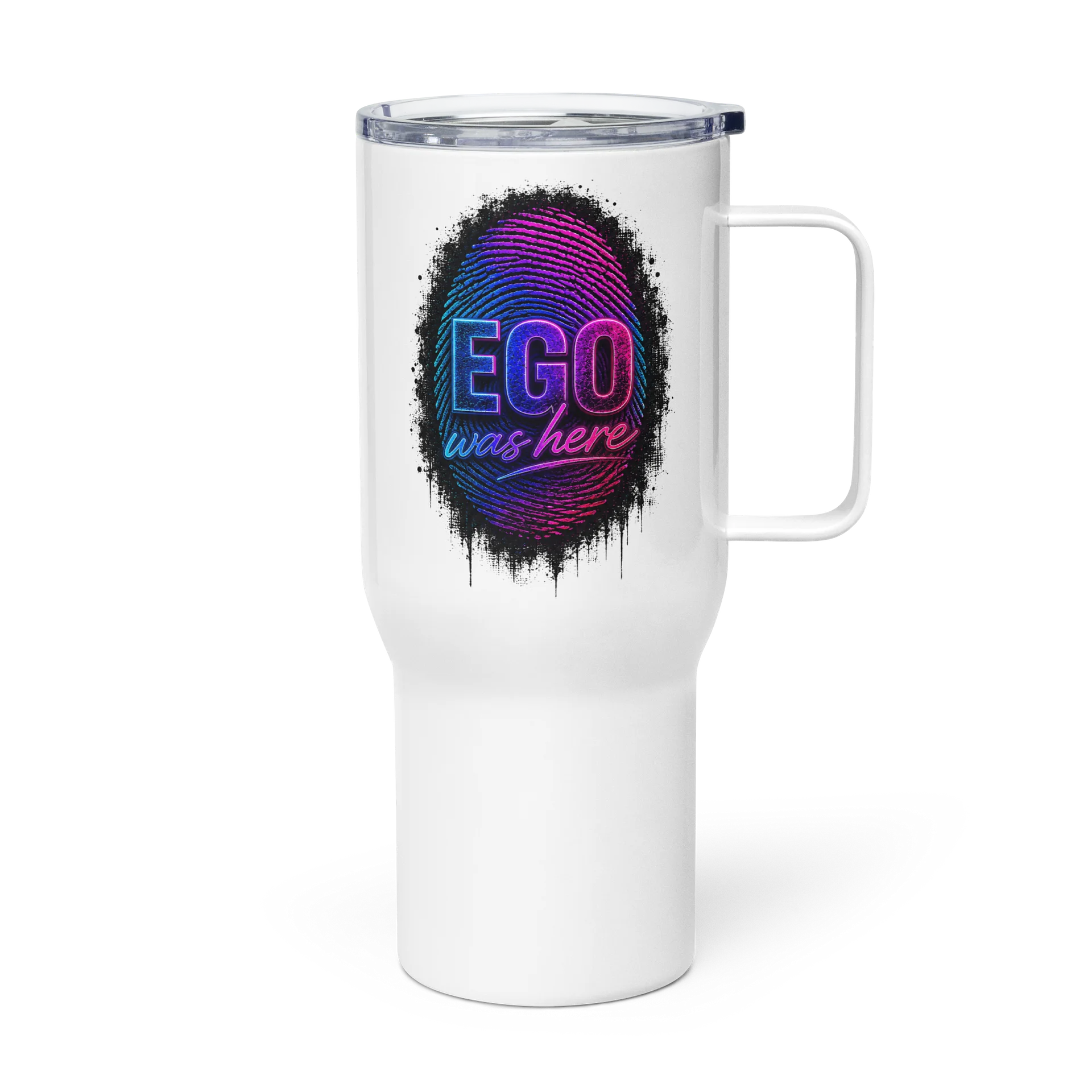 Fingerprint Travel Mug with Handle product image (1)