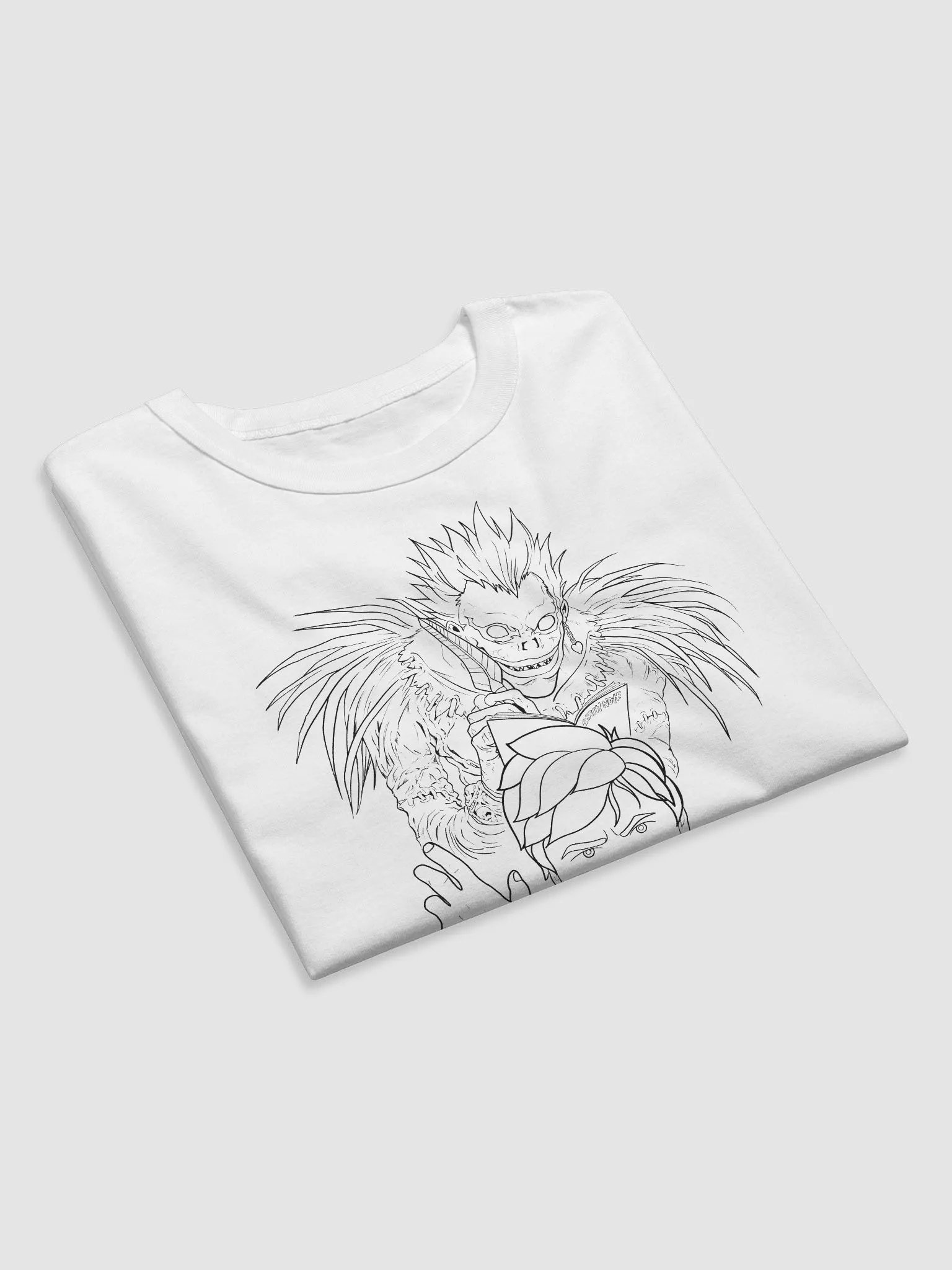 Exclusive Limited Edition PRDT White x Death Note x Champion© Collab Designed by @JakeBrownTattoos product image (5)