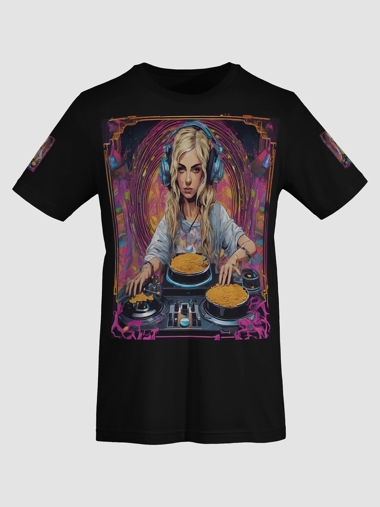 Dj Cornflake Beats Illustrated T-Shirt product image (7)