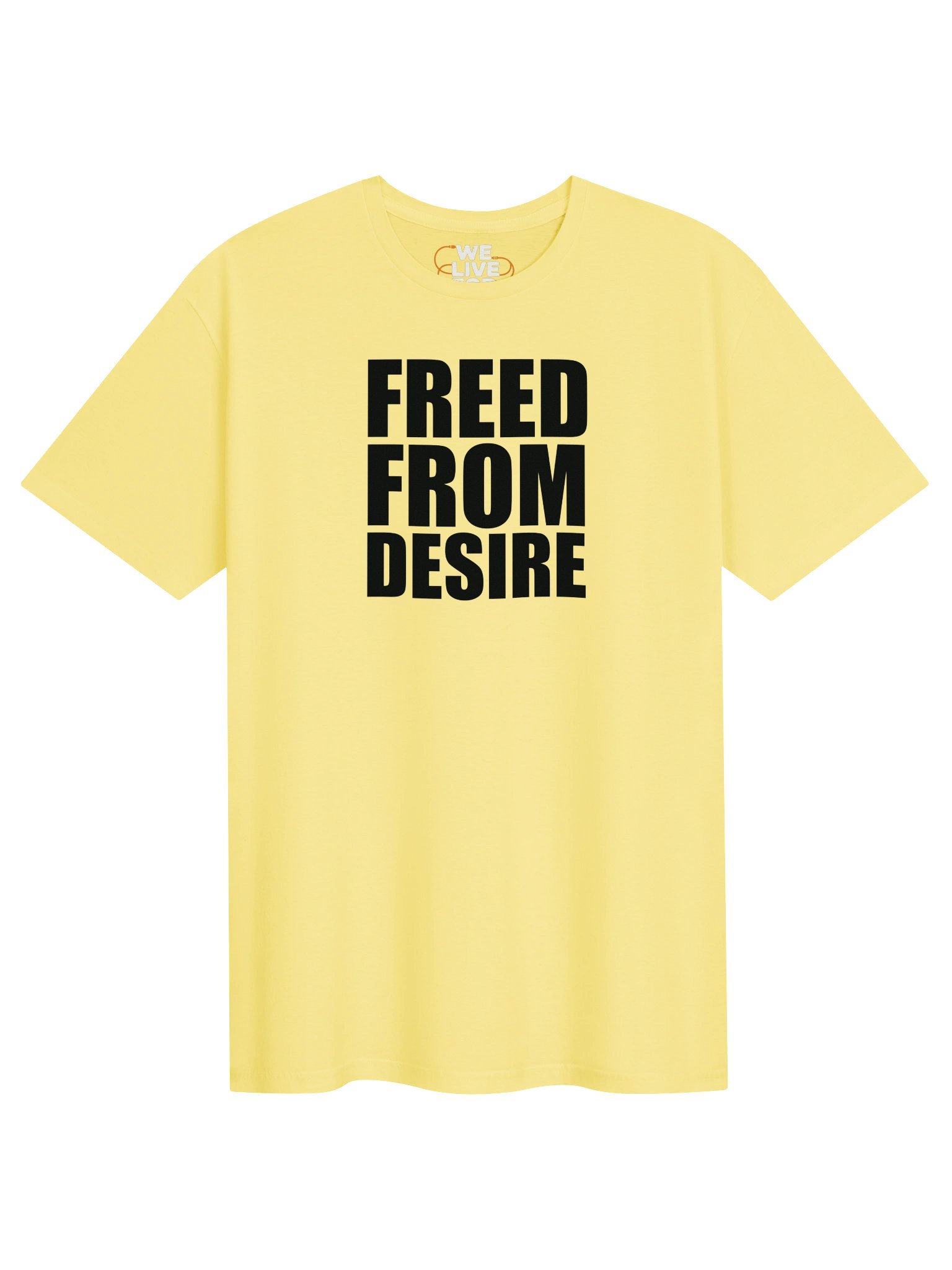 Freed From Desire Black Logo Unisex T-shirt product image (13)