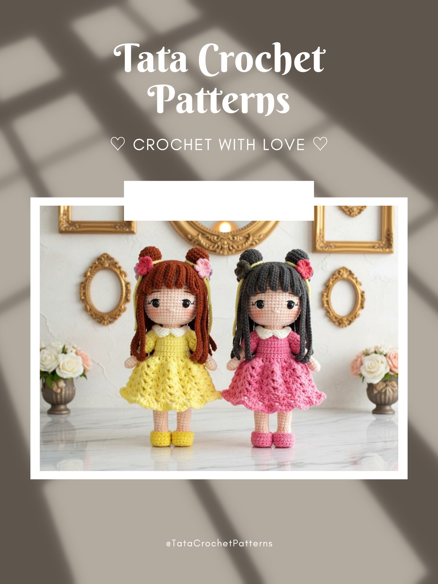 PDF _ The Tata Mix-and-Match Doll _ Flared Dress Edition Crochet Pattern product image (6)