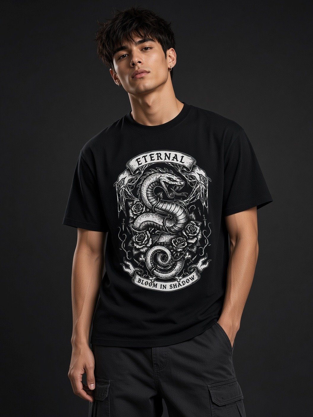 Eternal Bloom // Serpent Mandala Heavyweight Tee product image (2)