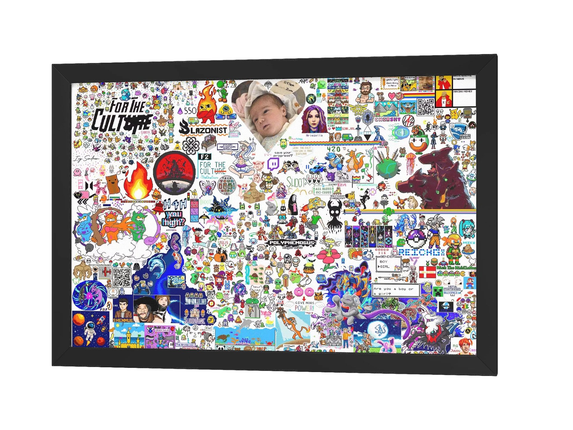 Ivy community artwork Framed product image (3)