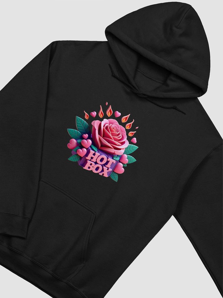 HOT BOX FAM ROSE EMOJI HOT BOX LOGO HOODIE product image (19)