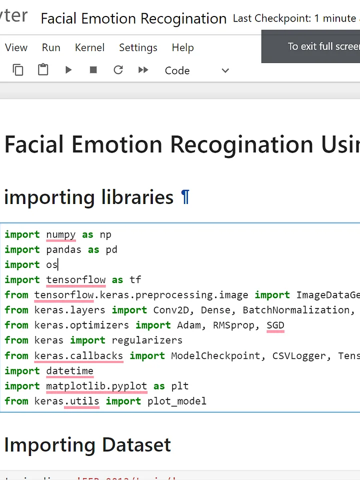 Facial Expression Recognition using CNN Final Year Project product image (2)
