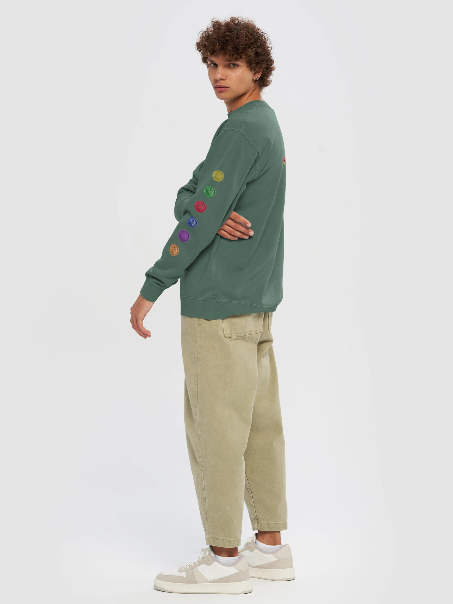 Hero of Time - Independent Trading Co. Unisex Midweight Pigment Dyed Sweatshirt product image (12)