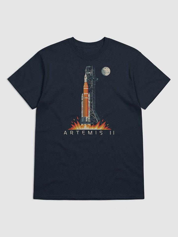 Artemis II Rocket Lunch Shirt Nasa Moon Mission 2026 product image (2)
