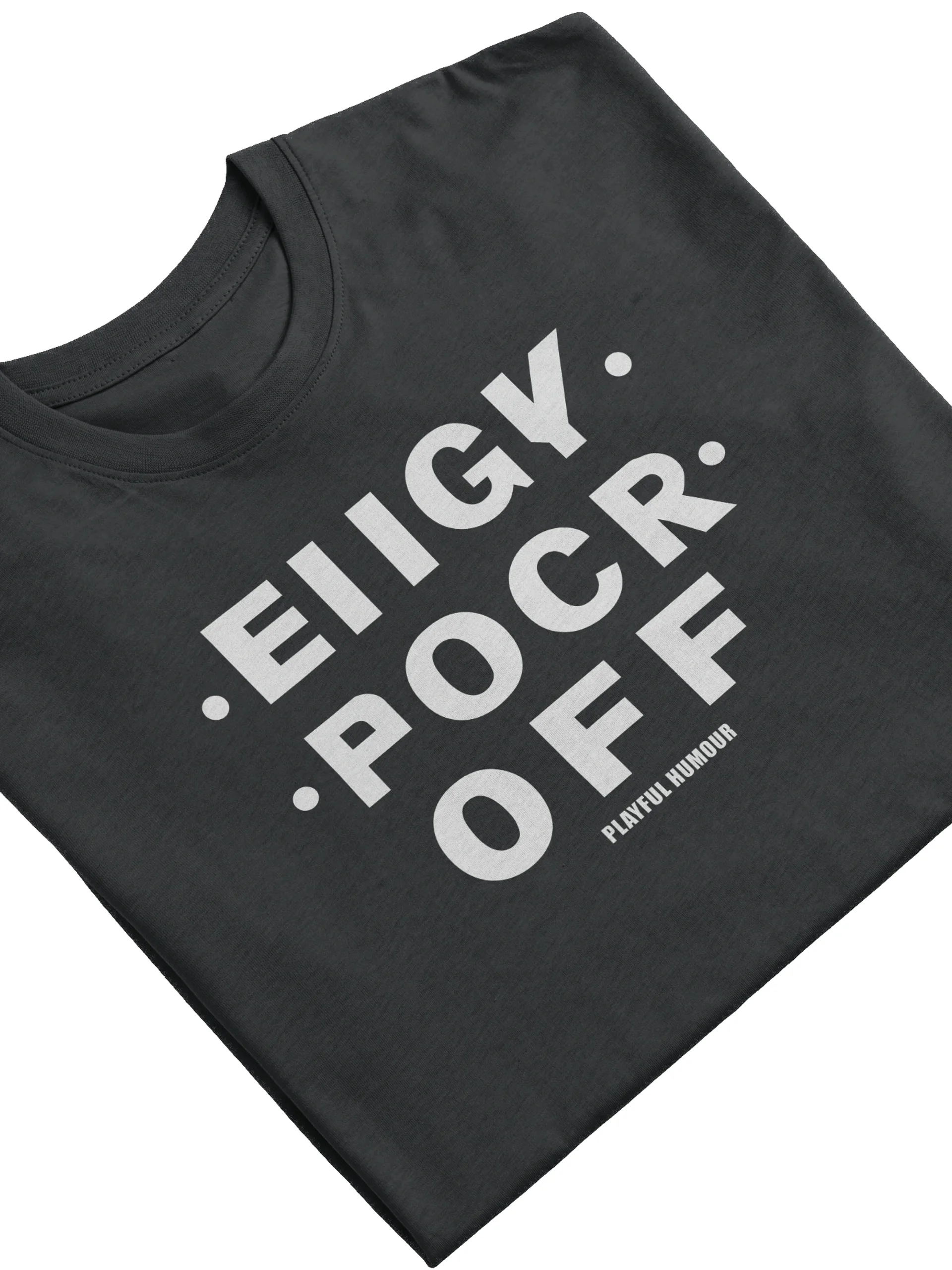 “Fuck Off” Edition – Fold Up Hidden Message Tee product image (3)