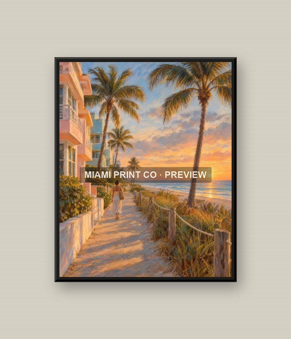Surfside | Framed Art Print product image (1)