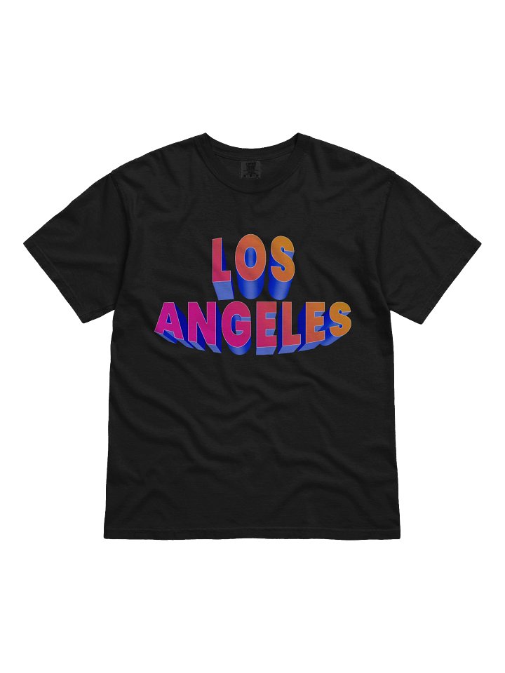 LOS ANGELES 3D Gradient Tee product image (1)